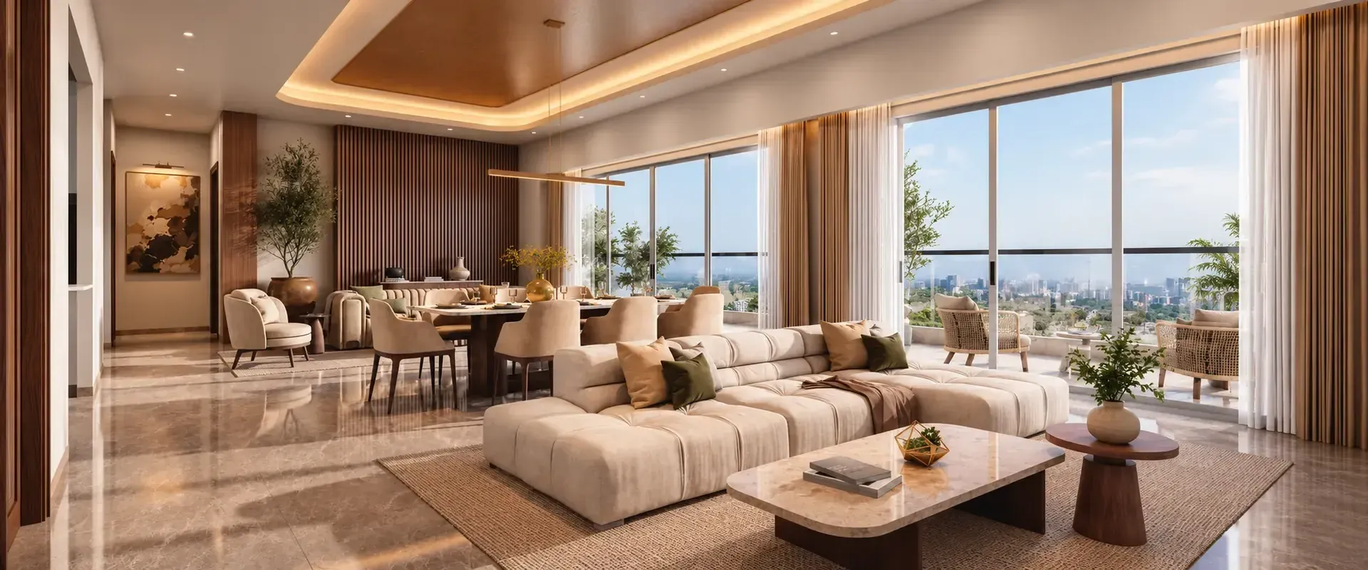 Type A - 4 BHK + Lounge