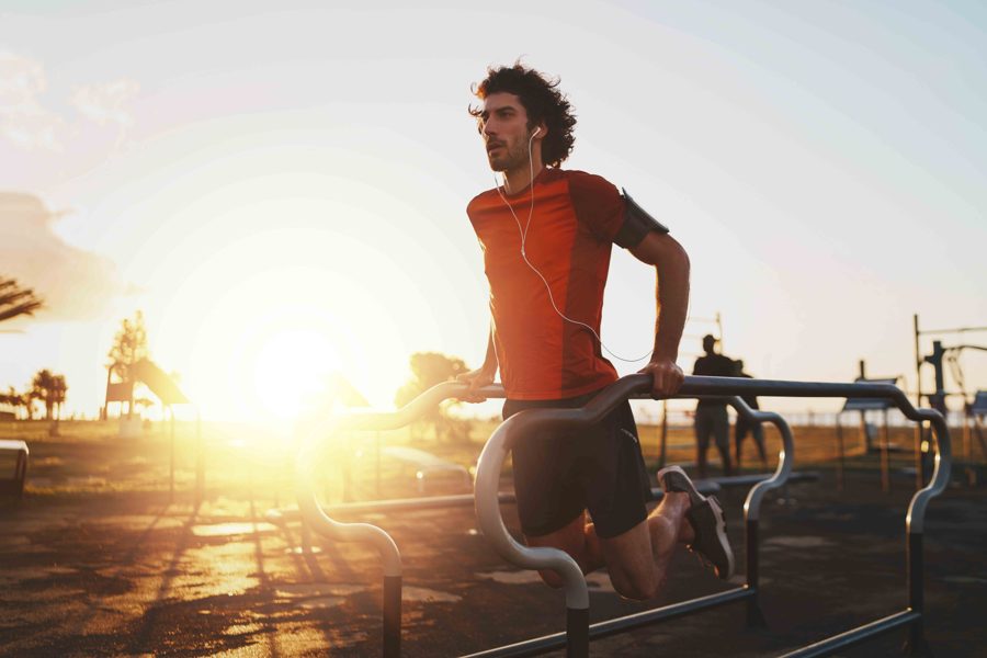 Outdoor Fitness Deck