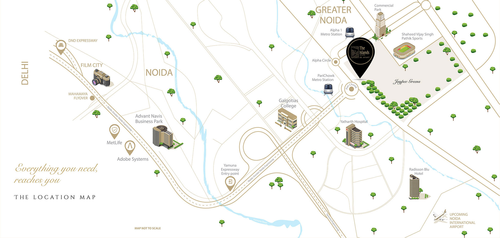 Location Map - The Islands by Gaurs